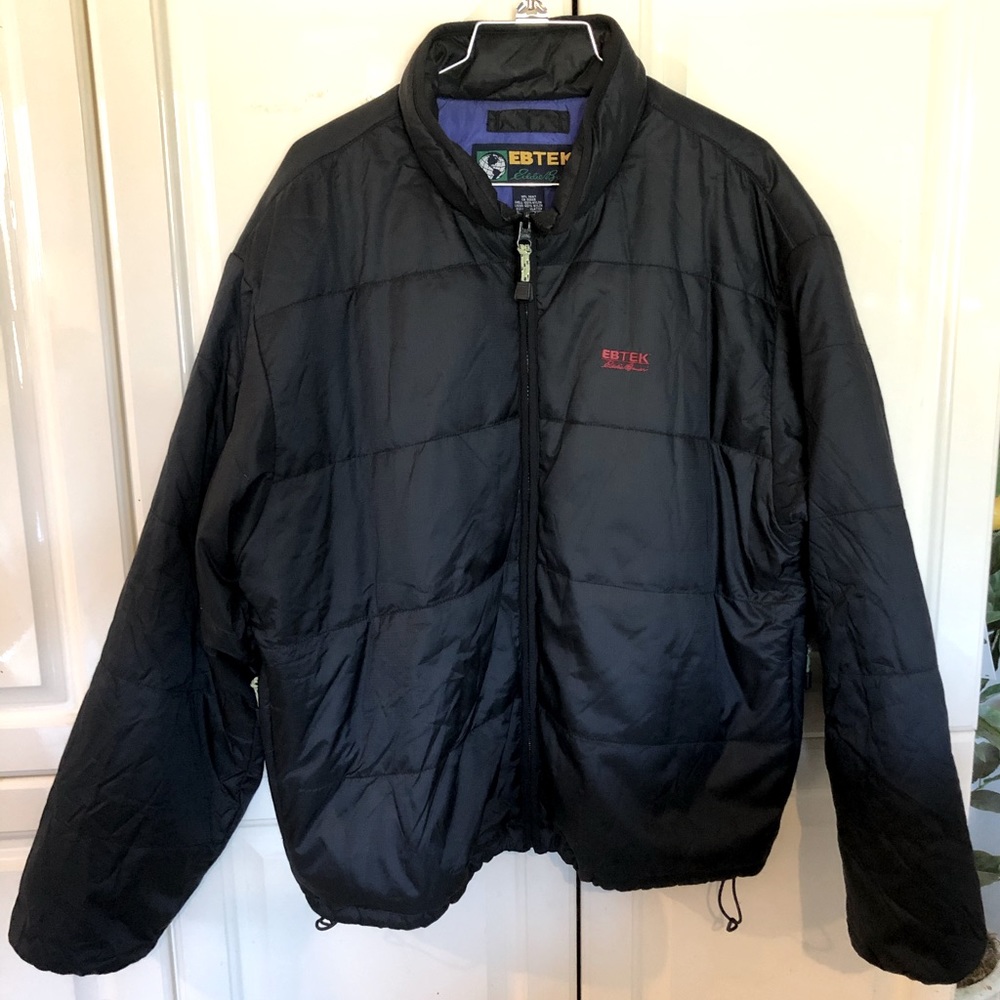 Eddie Bauer EBTEK Men’s Black Jacket Size Large